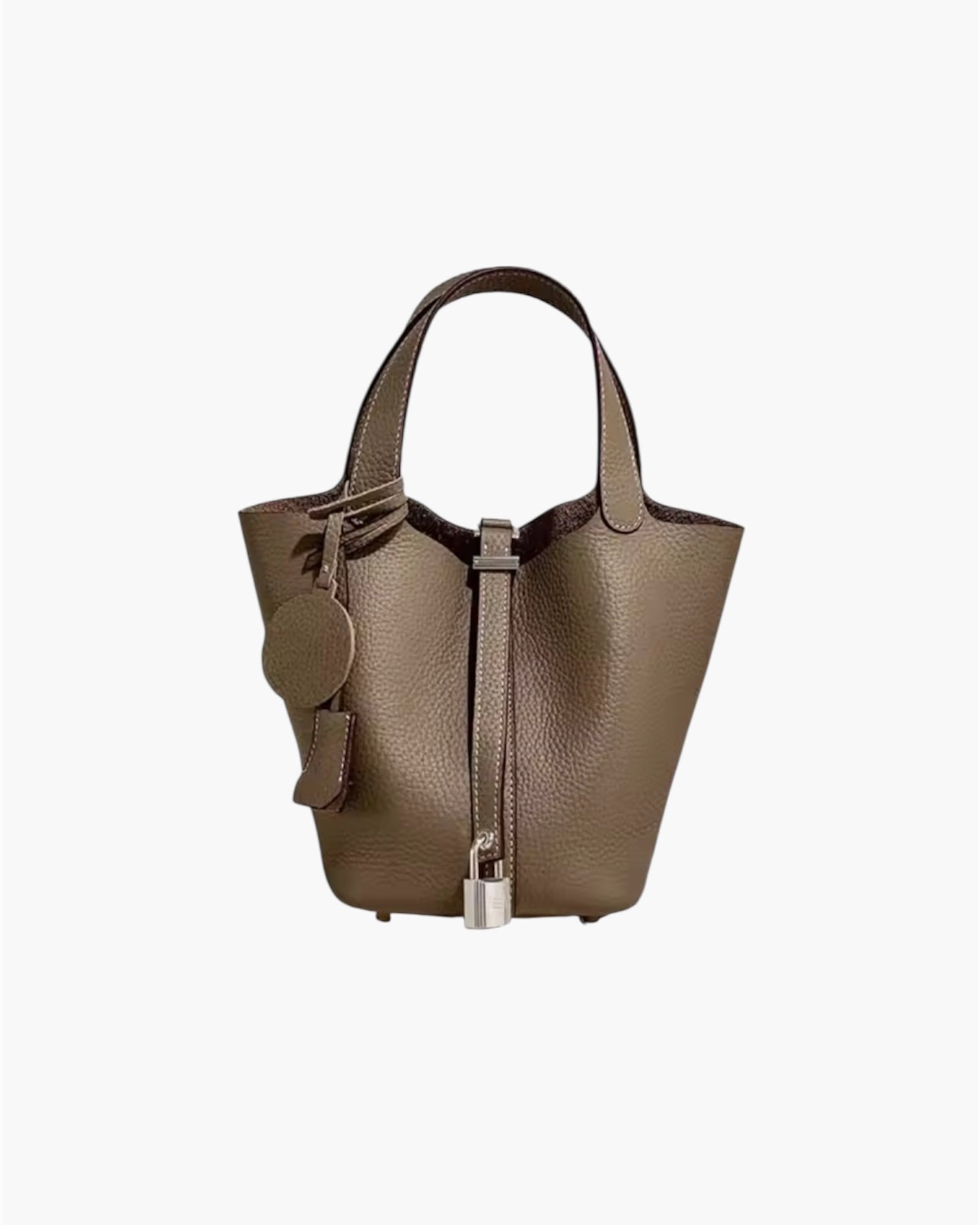 Bucket taske med hængelås