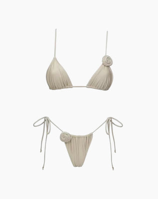 Bikini med roset-detaljer