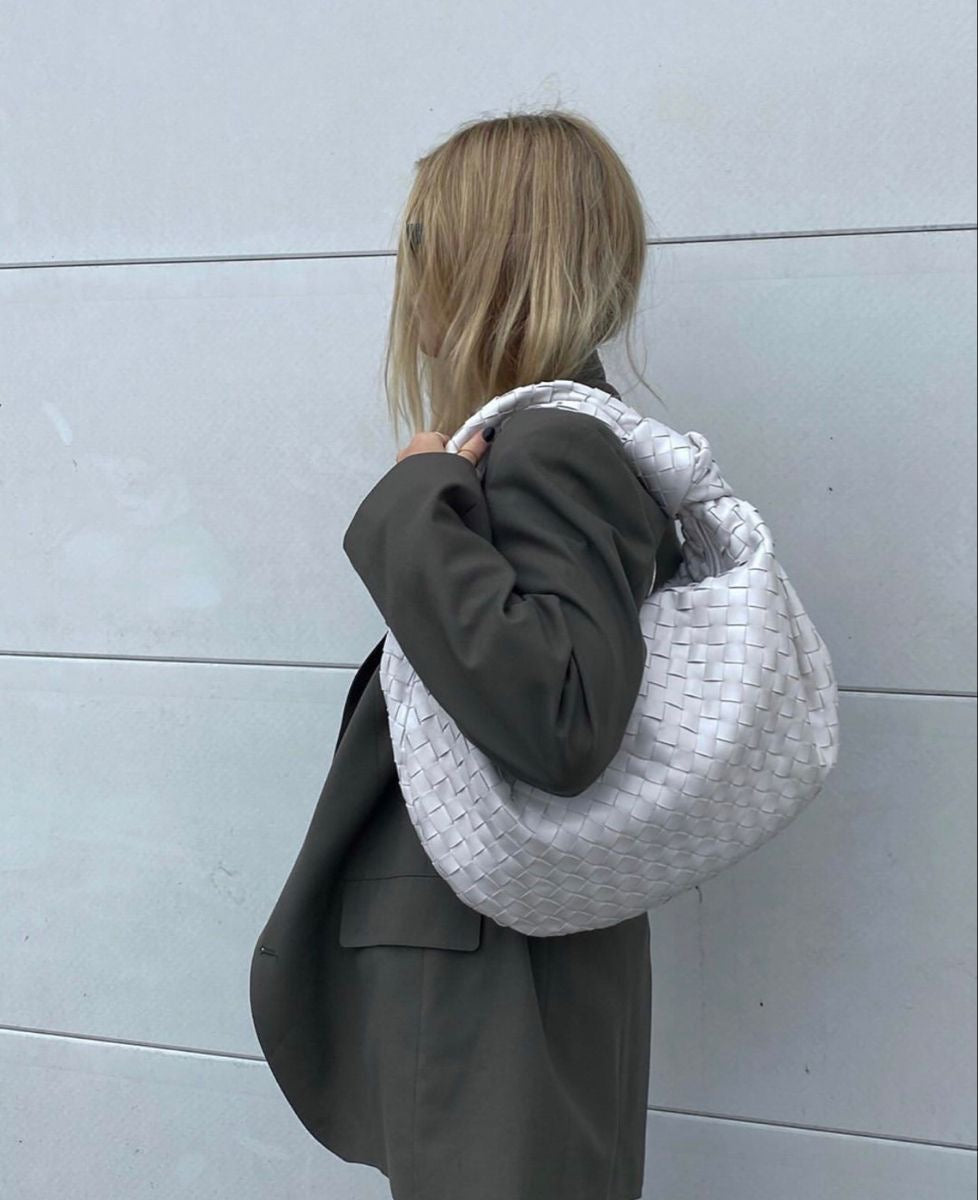 Fiona Flettet Taske - 46 cm - Skuldertasker