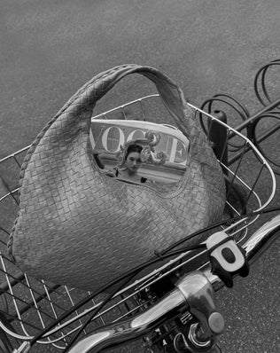 Jessica Flettet Taske - 47 cm - Skuldertasker