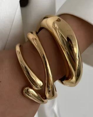 Armbånd med buede ender - Khaia