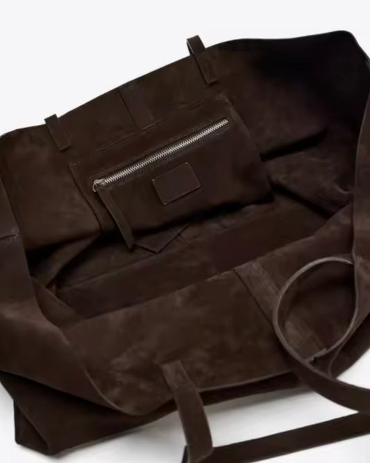 Stor shopper i ruskind