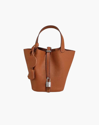 Bucket taske med hængelås