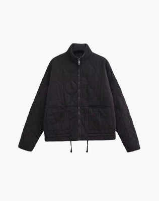 Quiltet jakke - Sort / S - Jakker - Khaia