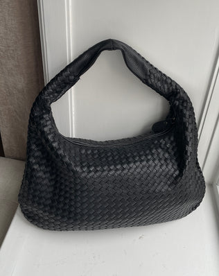 Jessica Flettet Taske - 47 cm - Skuldertasker