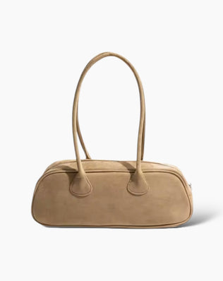 Aya Taske - Vegansk Ruskind - Beige - Små tasker - Khaia