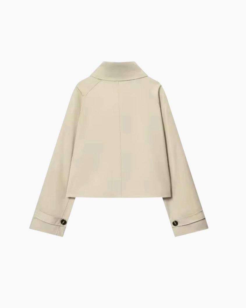 Kort trenchcoat