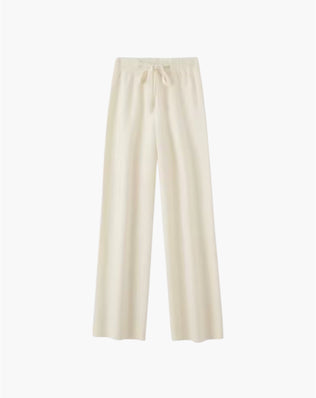 Bukser i uld med bindebånd