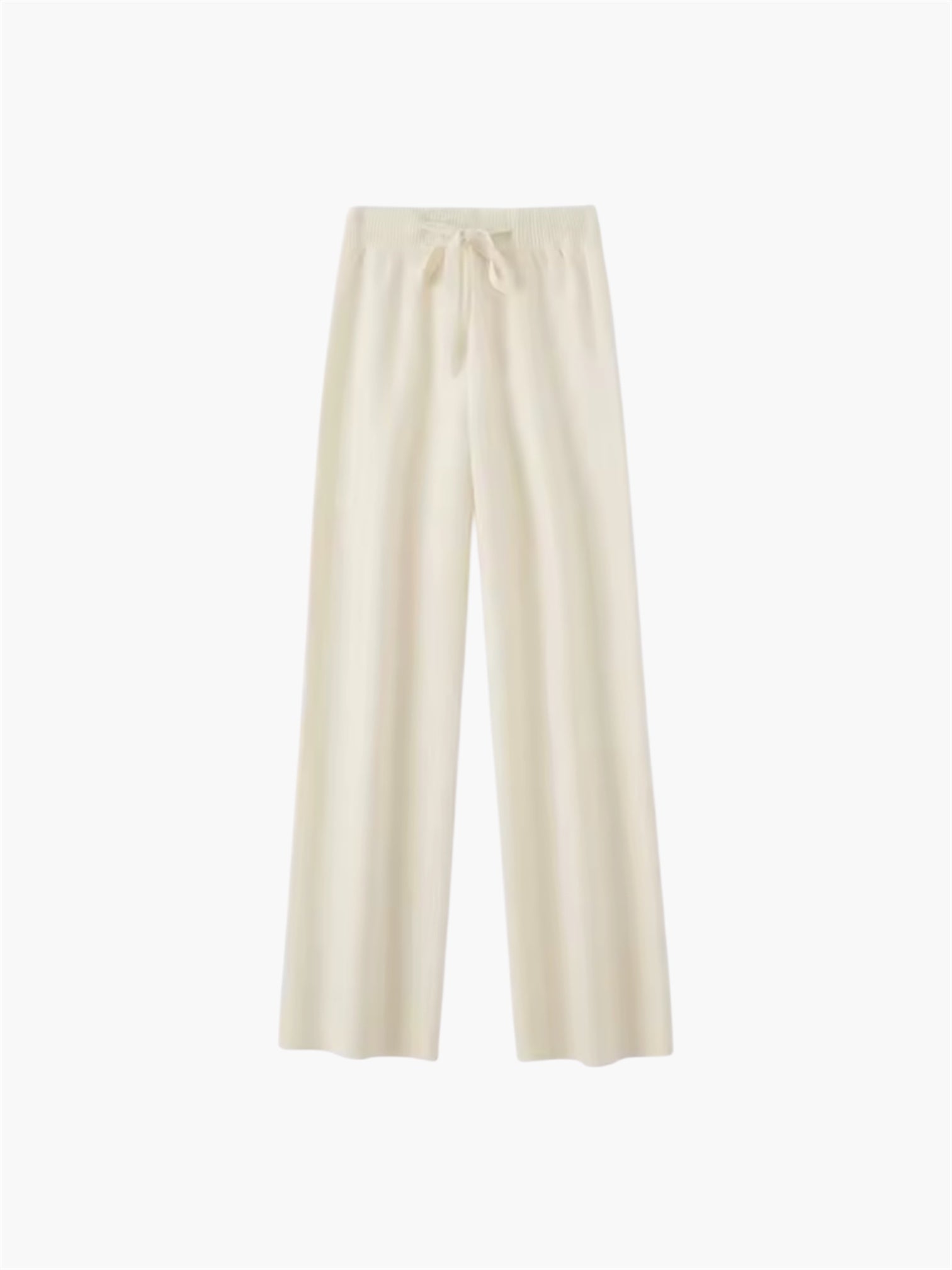 Bukser i uld med bindebånd