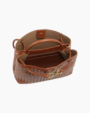 Liva Flettet Taske - 35 cm - Håndtasker - Khaia