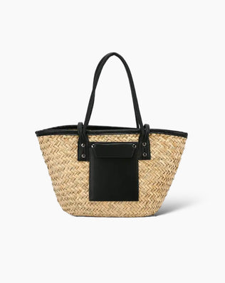 Mille Sivtaske Med Lomme - Sort / M - Skuldertasker - Khaia