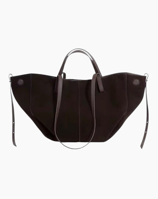 Polly taske (stor) i ruskind