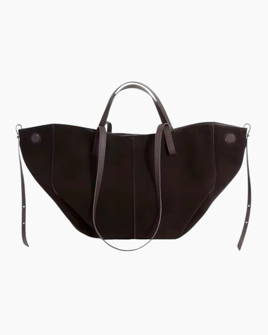 Polly taske (stor) i ruskind