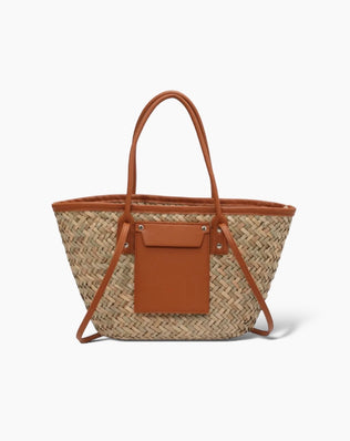 Mille Sivtaske Med Lomme - Brun / M - Skuldertasker - Khaia