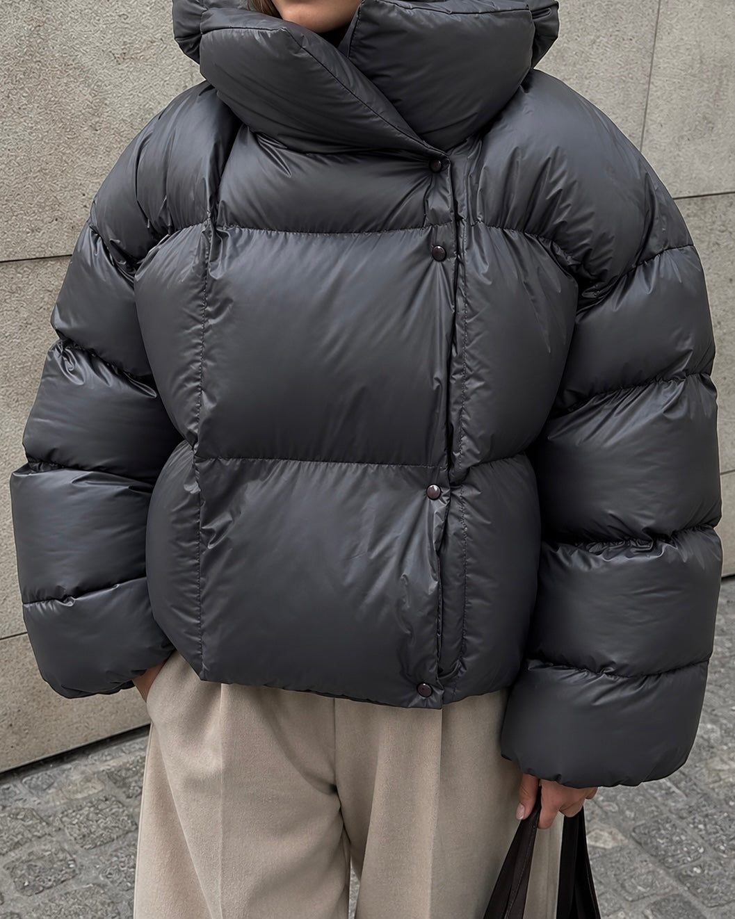 Oversize Puffer Jakke