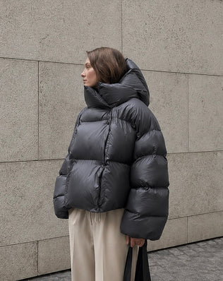 Oversize Puffer Jakke
