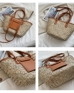 Mille Sivtaske Med Lomme - Skuldertasker - Khaia