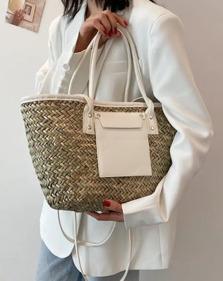 Mille Sivtaske Med Lomme - Skuldertasker - Khaia