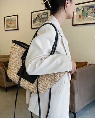 Mille Sivtaske Med Lomme - Skuldertasker - Khaia