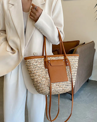 Mille Sivtaske Med Lomme - Skuldertasker - Khaia