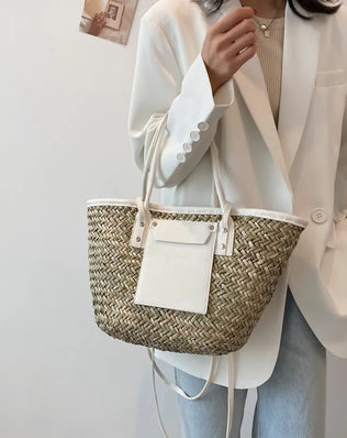 Mille Sivtaske Med Lomme - Skuldertasker - Khaia